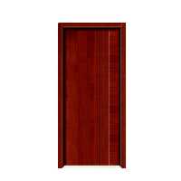 درب اتاق خواب روکش چوب کد 12043