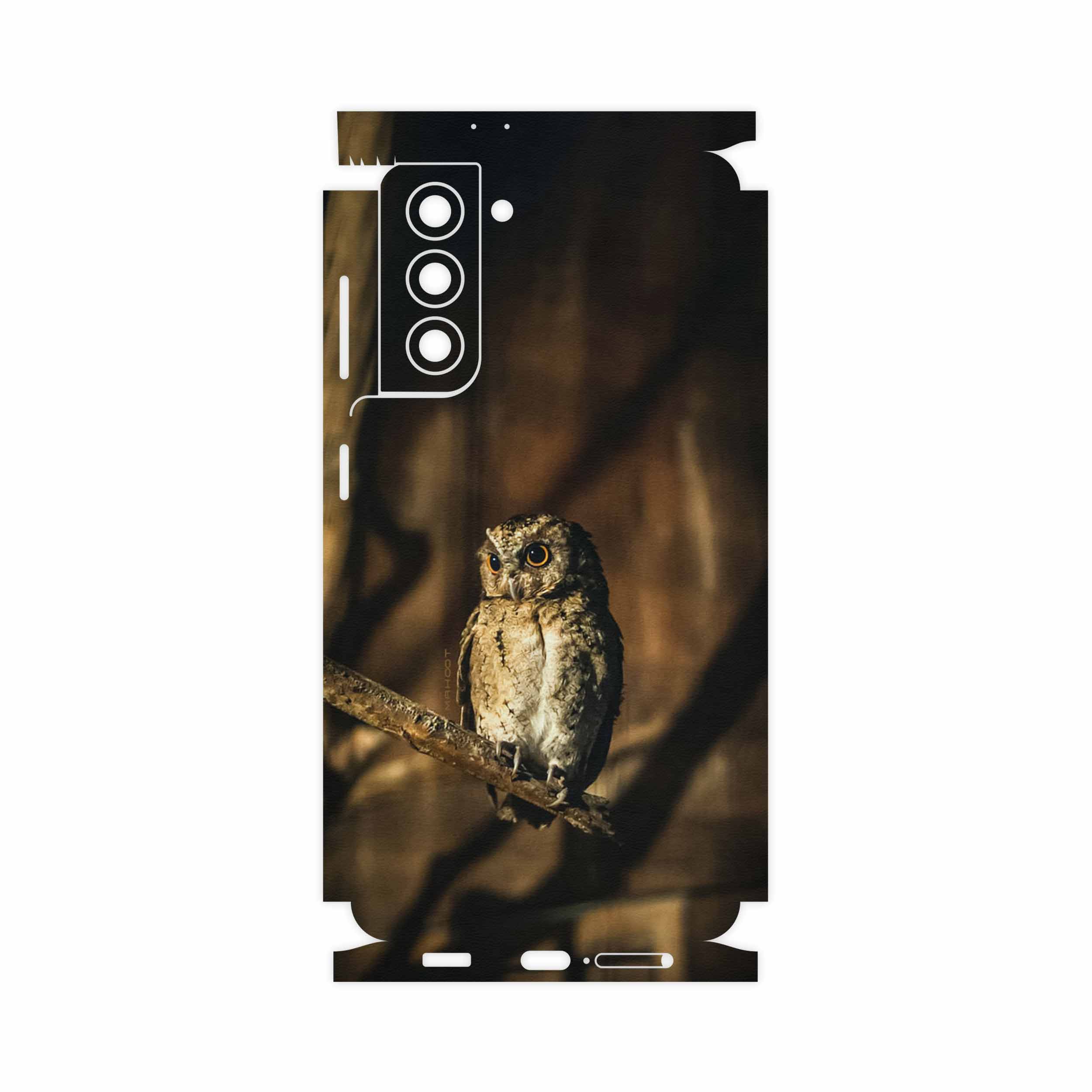 برچسب پوششی ماهوت مدل Owl-FullSkin مناسب برای گوشی موبایل سامسونگ Galaxy S21 5G
