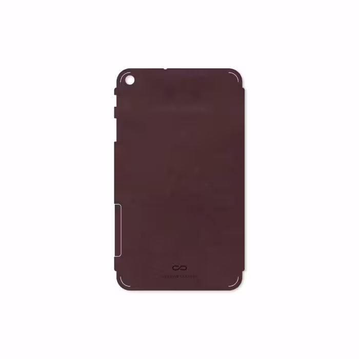 برچسب پوششی ماهوت مدل Matte-Dark-Brown-Leather مناسب برای تبلت هوآوی Mediapad T1 7.0 2015