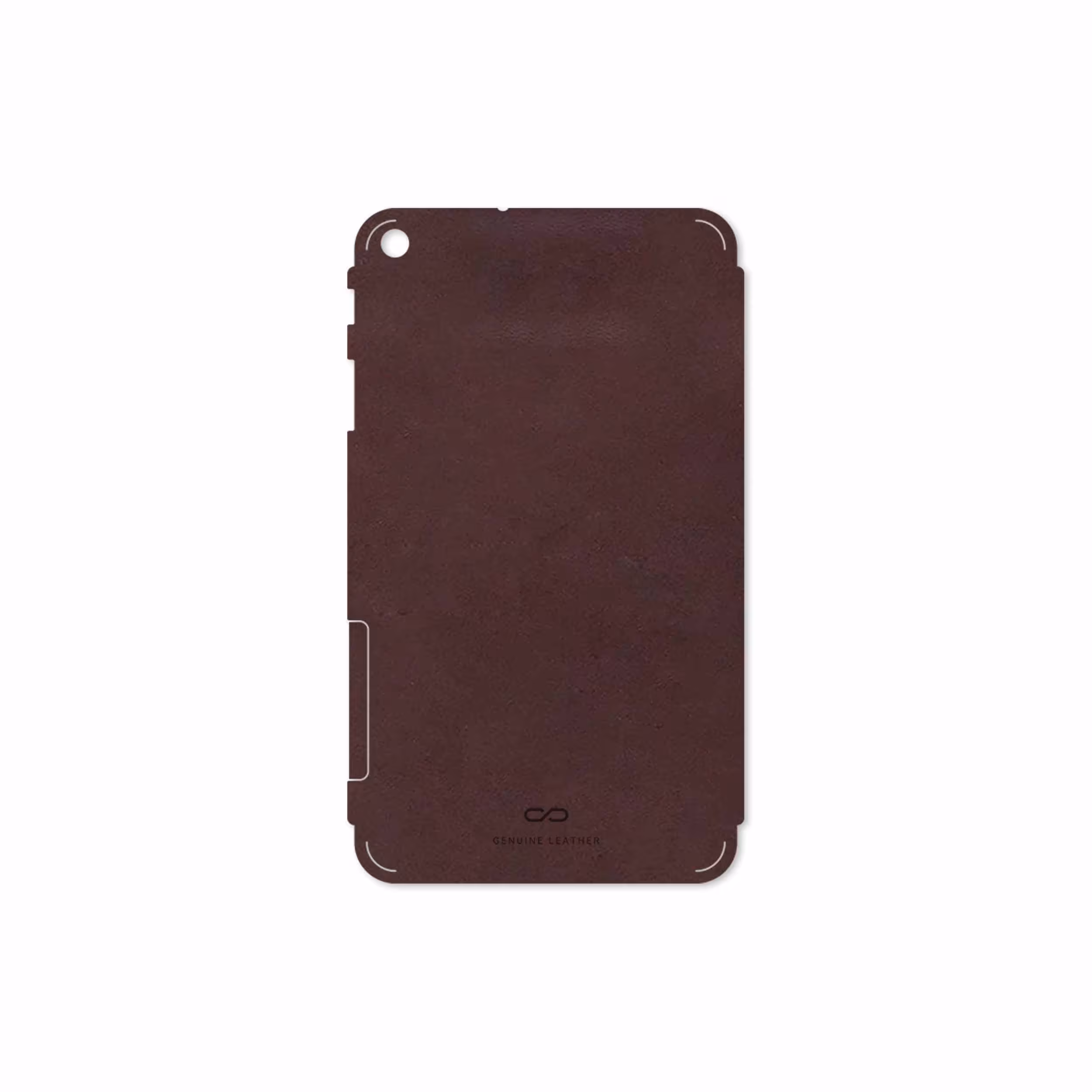 برچسب پوششی ماهوت مدل Matte-Dark-Brown-Leather مناسب برای تبلت هوآوی Mediapad T1 7.0 2015