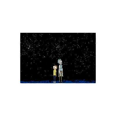 تابلو شاسی مدل ریک و مورتی مدل 8