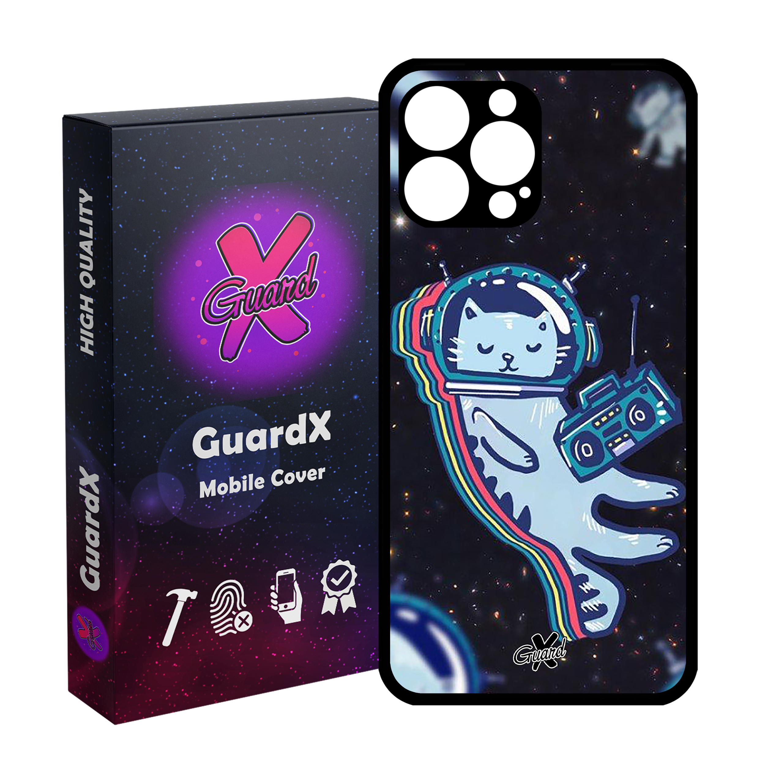 کاور گارد ایکس طرح Galaxy مدل Glass10072 مناسب برای گوشی موبایل اپل iPhone 13 Pro Max