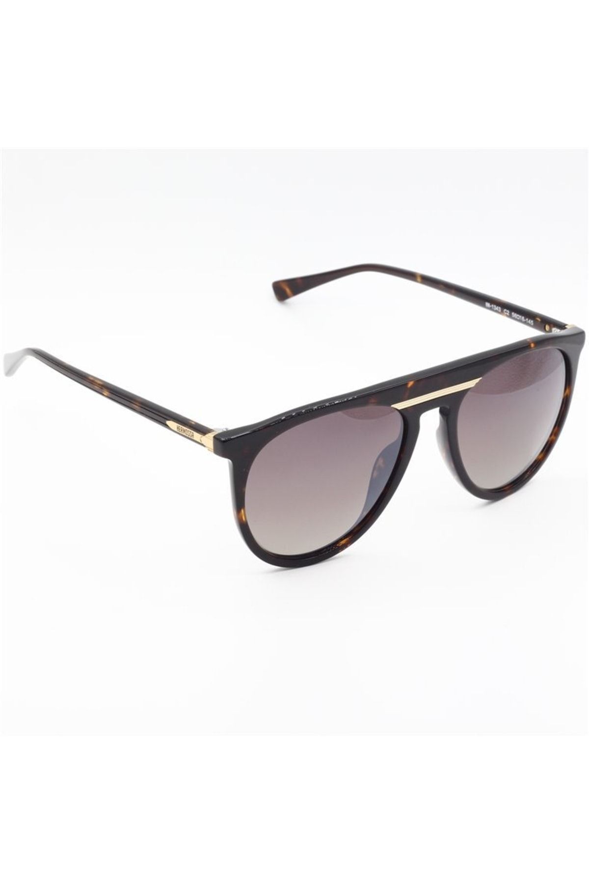 عینک آفتابی مشکی مردانه و زنانه سیاه HM1343 02 اورجینال Hermossa
