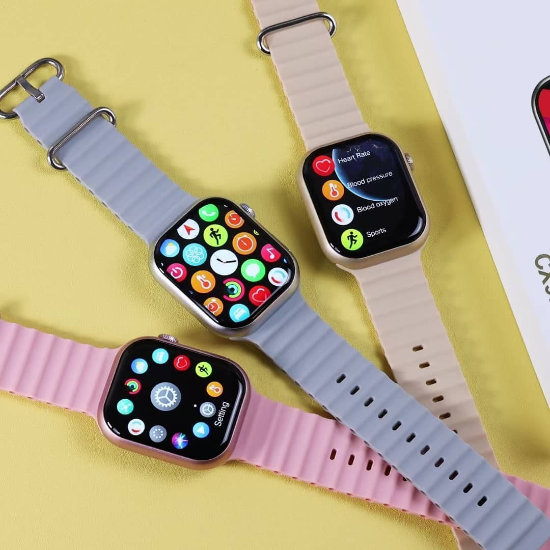 ساعت هوشمند cx9 promax با صفحه نمایش فوق العاده آمولد