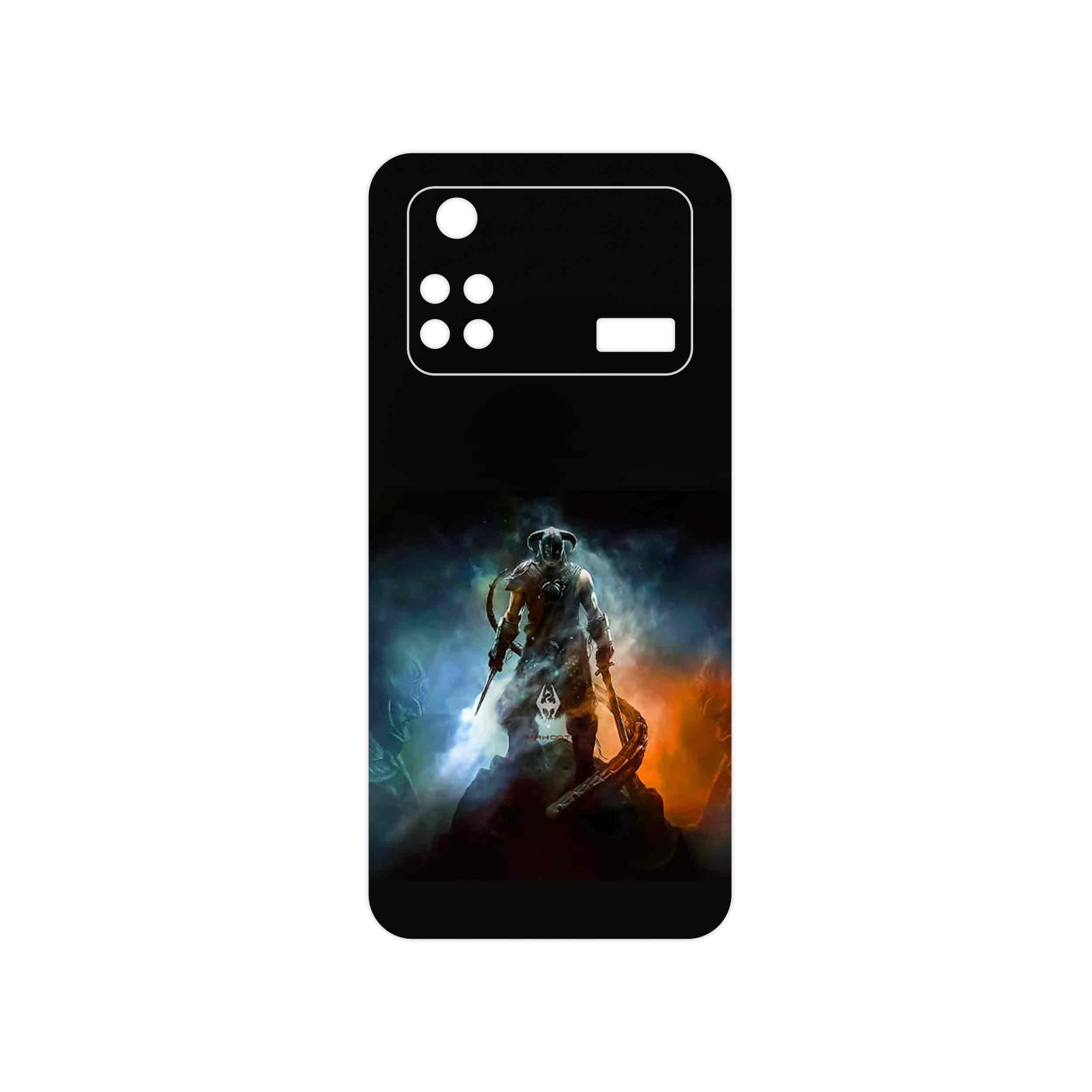 برچسب پوششی ماهوت مدل Skyrim Game Series مناسب برای گوشی موبایل شیائومی Poco M4 Pro 4G
