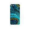 برچسب پوششی ماهوت مدل Turquoise marblewith golden streaks مناسب برای گوشی موبایل اپل iPhone SE 2022