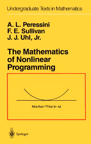 خرید و دانلود نسخه کامل کتاب The Mathematics of Nonlinear Programming