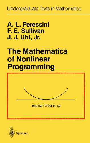 خرید و دانلود نسخه کامل کتاب The Mathematics of Nonlinear Programming