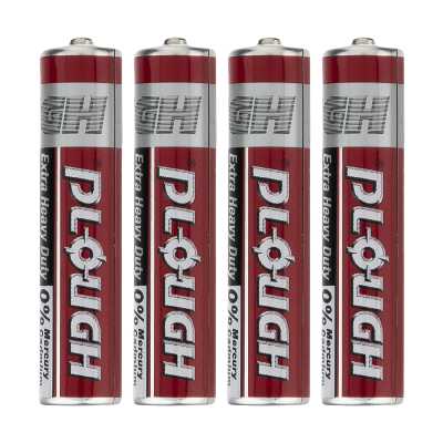 باتری نیم قلمی پی لاو مدل R03-UM4 بسته 4 عددی