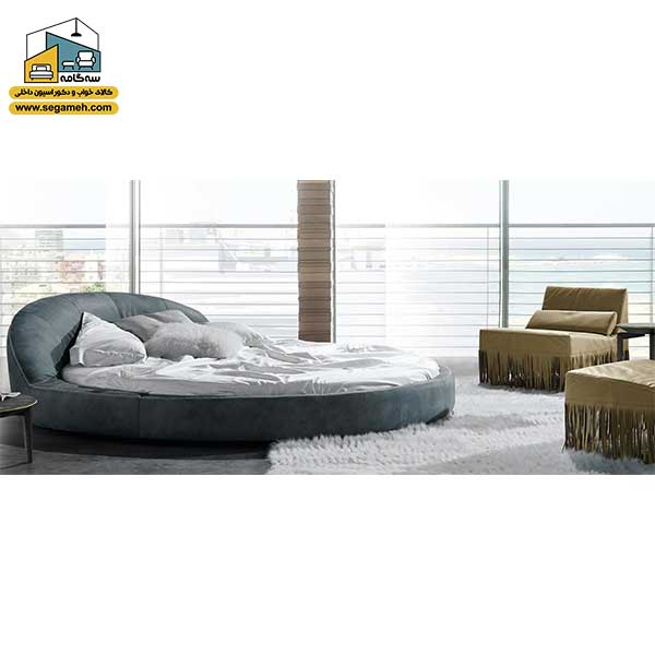 تخت خواب گرد مدل BR12 - فروشگاه سه گامه
