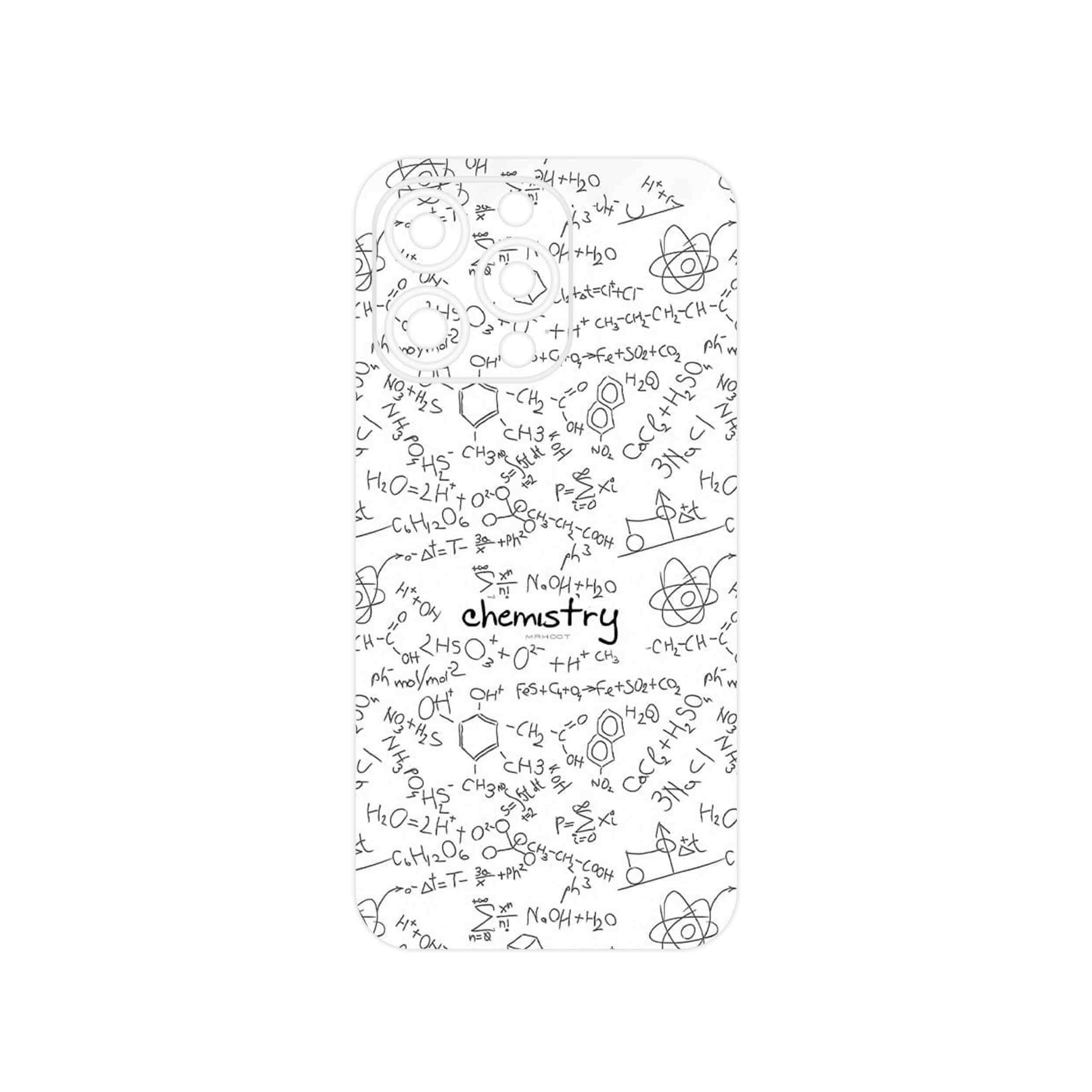 برچسب پوششی ماهوت مدل Chemistry Science مناسب برای گوشی موبایل اپل iPhone 13 Pro Max
