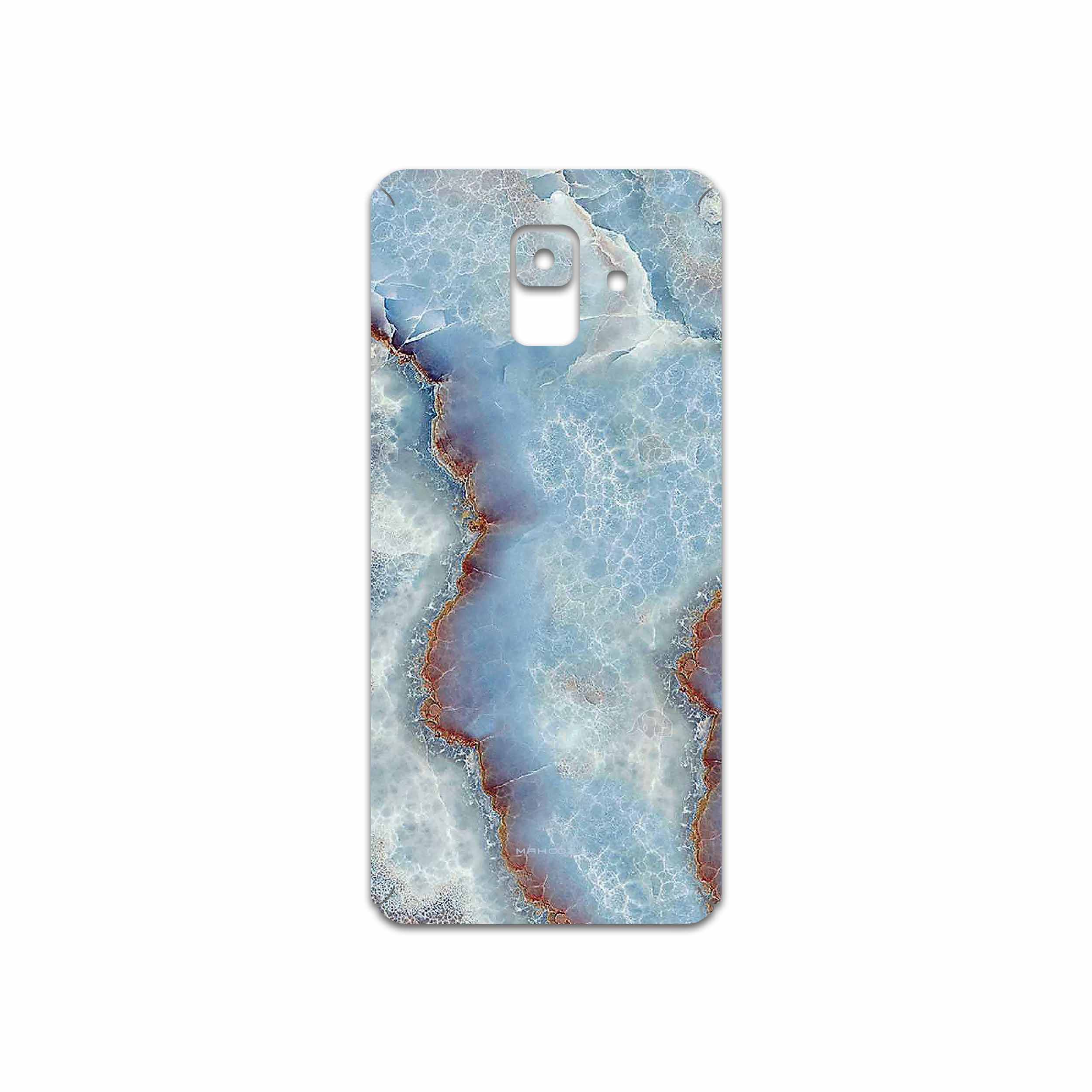 برچسب پوششی ماهوت مدل Blue Ocean Marble مناسب برای گوشی موبایل سامسونگ Galaxy A6 2018