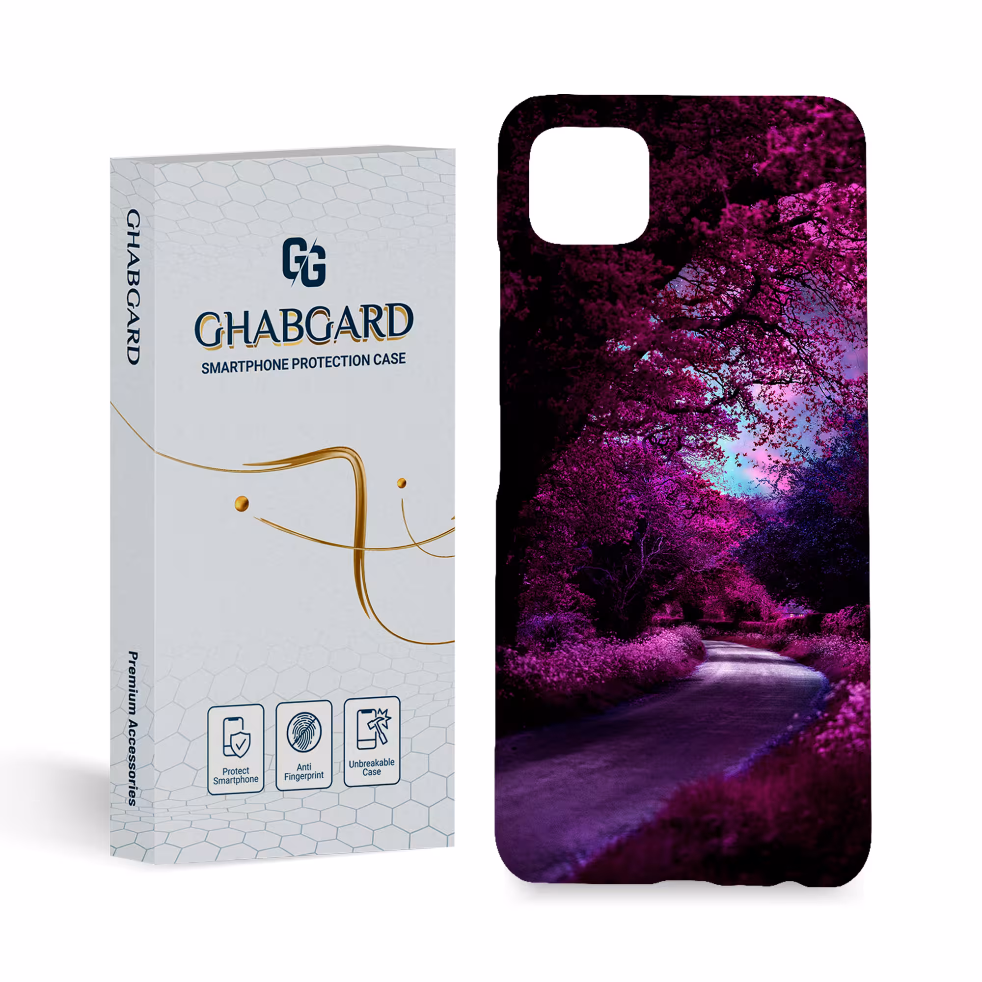 کاور گارد قاب مدل طبیعت  مناسب برای گوشی موبایل سامسونگ  galaxy a22 5g