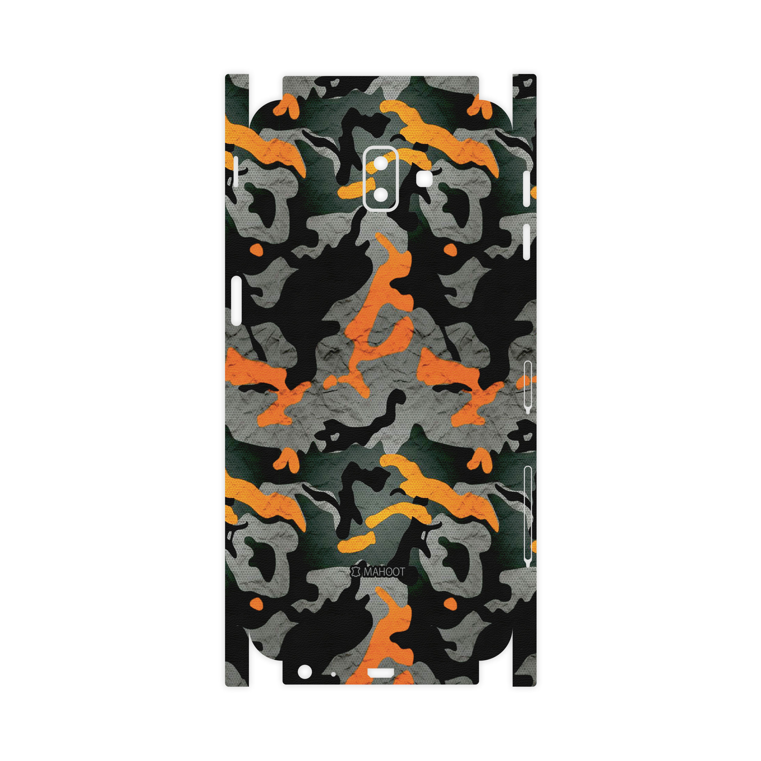 برچسب پوششی ماهوت مدل Autumn-Army-FullSkin مناسب برای گوشی موبایل سامسونگ Galaxy J6 Plus