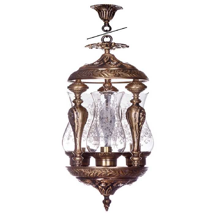 لوستر چشمه نور 3 شعله کد C2705