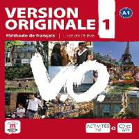 Version Originale 1 – Livre de l’élève   CD audio   DVD کتاب فرانسه (رنگی)