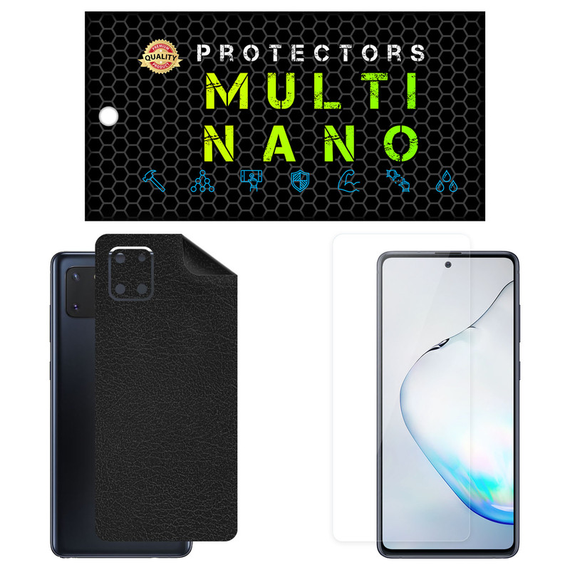 محافظ صفحه نمایش مولتی نانو مدل X-SFL مناسب برای گوشی موبایل سامسونگ Galaxy Note 10 Lite به همراه برچسب پوششی | کالا برتری