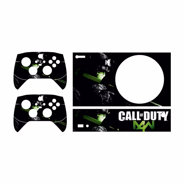 برچسب کنسول ایکس باکس series s مدل call of duty کد7 مجموعه 4 عددی