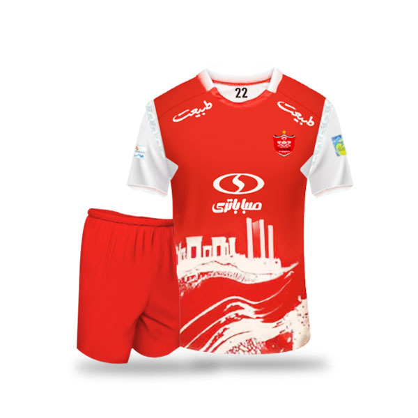 پیراهن و شورت بچه گانه پرسپولیس 1403/1404