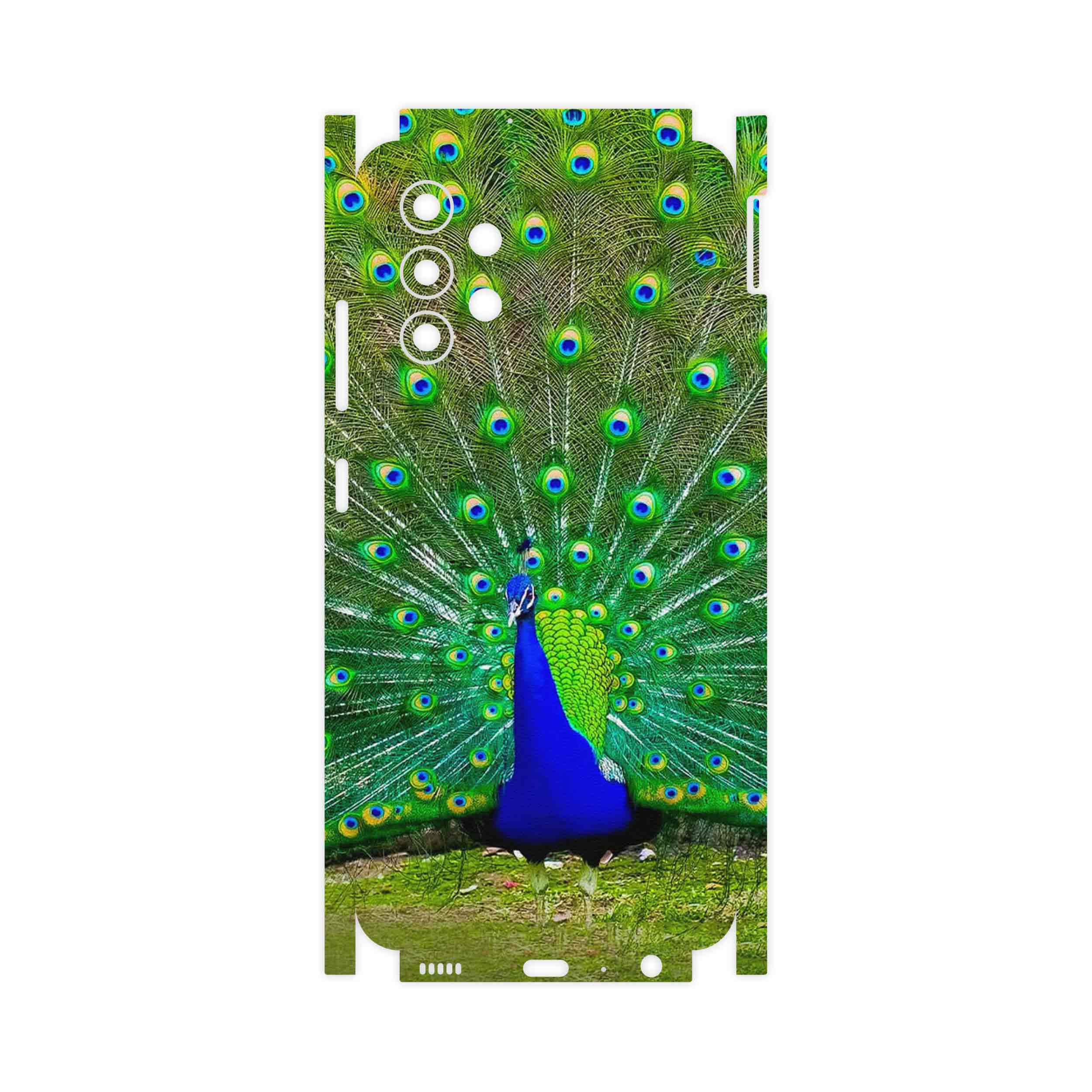 برچسب پوششی ماهوت مدل Peacock-FullSkin مناسب برای گوشی موبایل سامسونگ Galaxy M32 5G