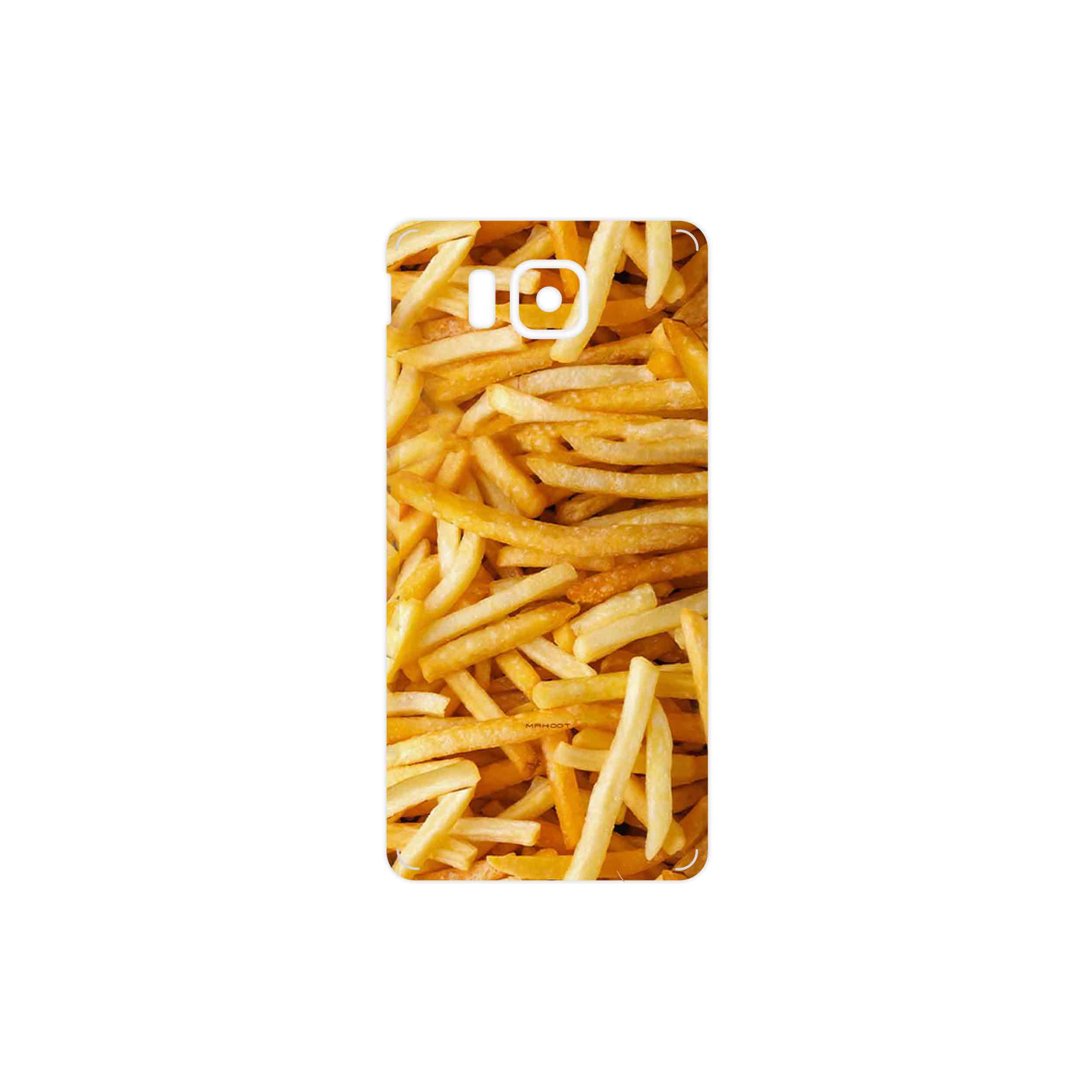 برچسب پوششی ماهوت مدل French fries مناسب برای گوشی موبایل سامسونگ Galaxy Alpha