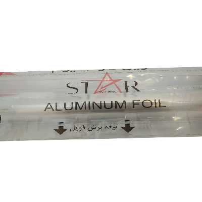  فویل آلومینیوم استار فویل ایران کد T15Mic رول 8 متری