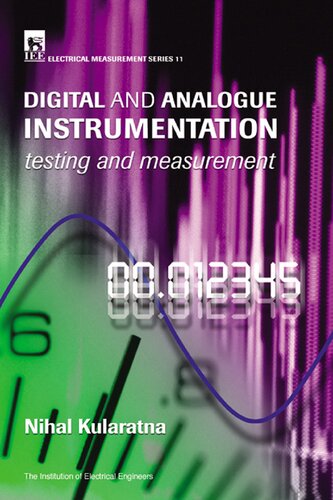 خرید و دانلود نسخه کامل کتاب Digital and Analogue Instrumentation: Testing and measurement: Testing and measurement