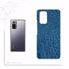 برچسب پوششی ماهوت مدل Blue-Crocodile-Leather مناسب برای گوشی موبایل شیائومی Redmi Note 10 Pro