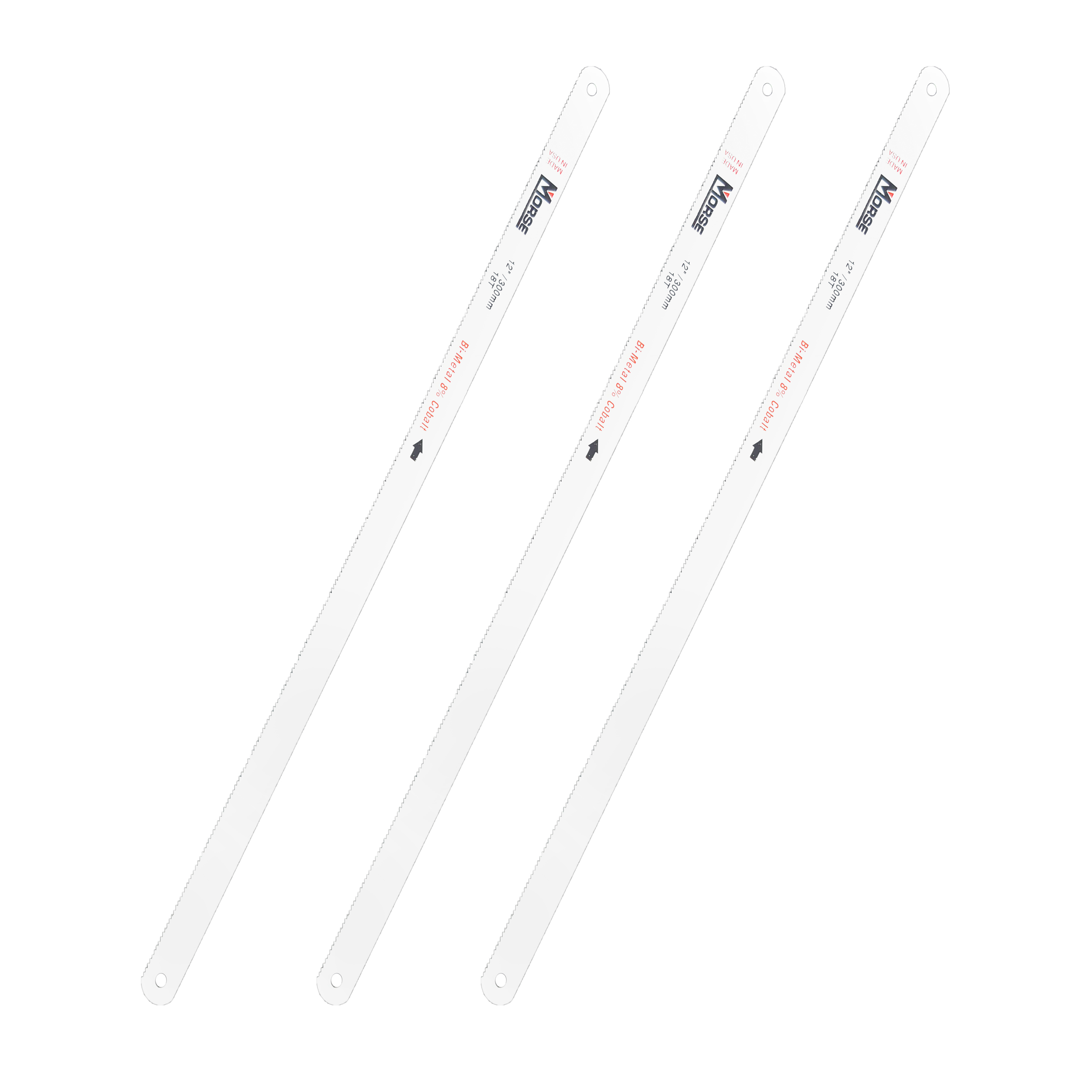 مجموعه 3 عددی تیغ اره آهن بر مورس مدل MMA-M8Co12