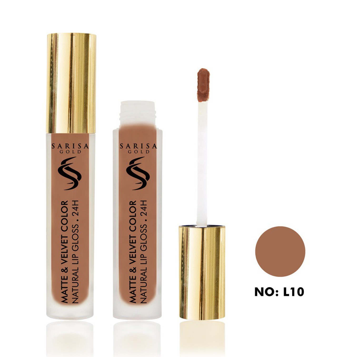رژ لب مایع ساریسا گلد مدل MATTE شماره L10