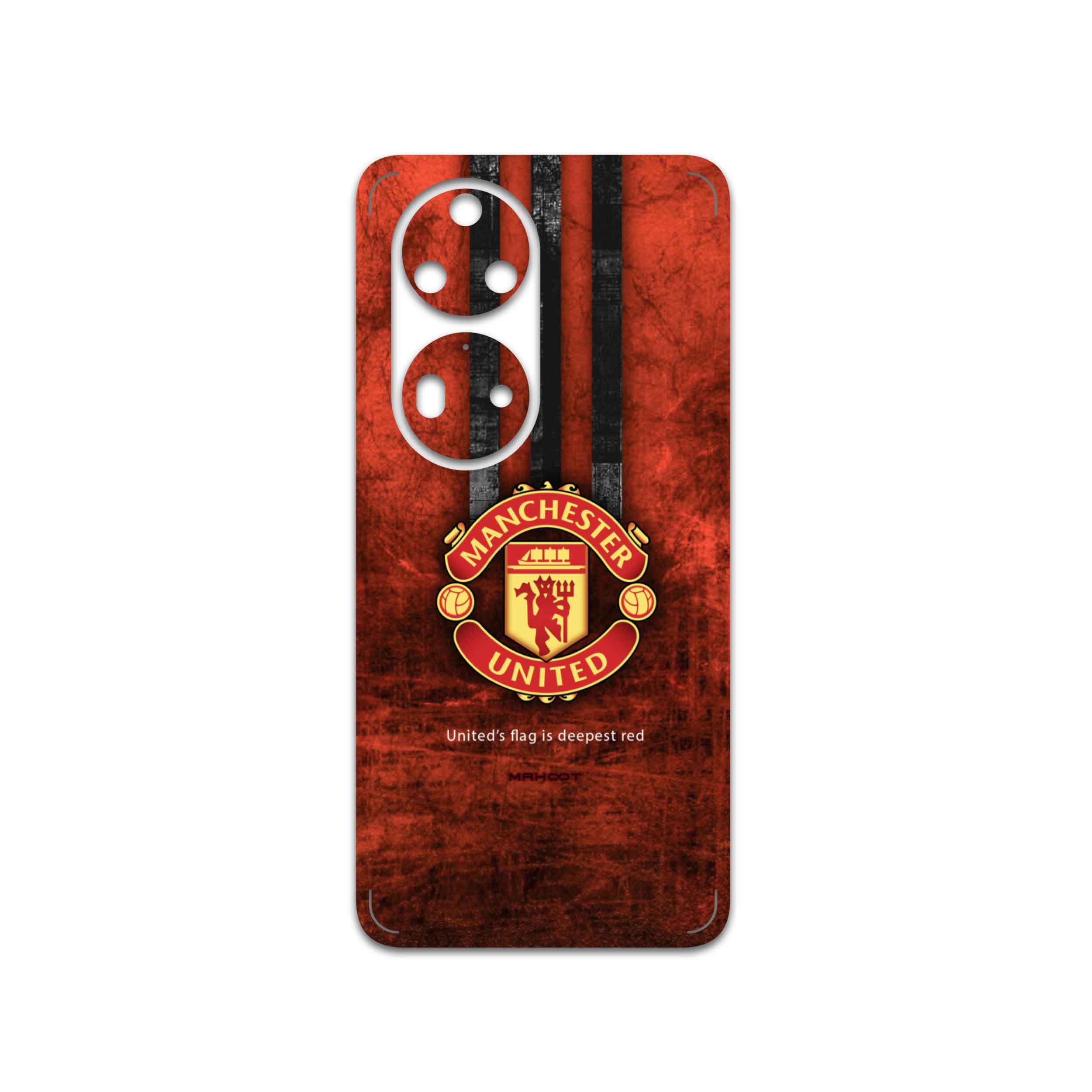 برچسب پوششی ماهوت مدل Manchester-United مناسب برای گوشی موبایل هوآوی P50 Pro