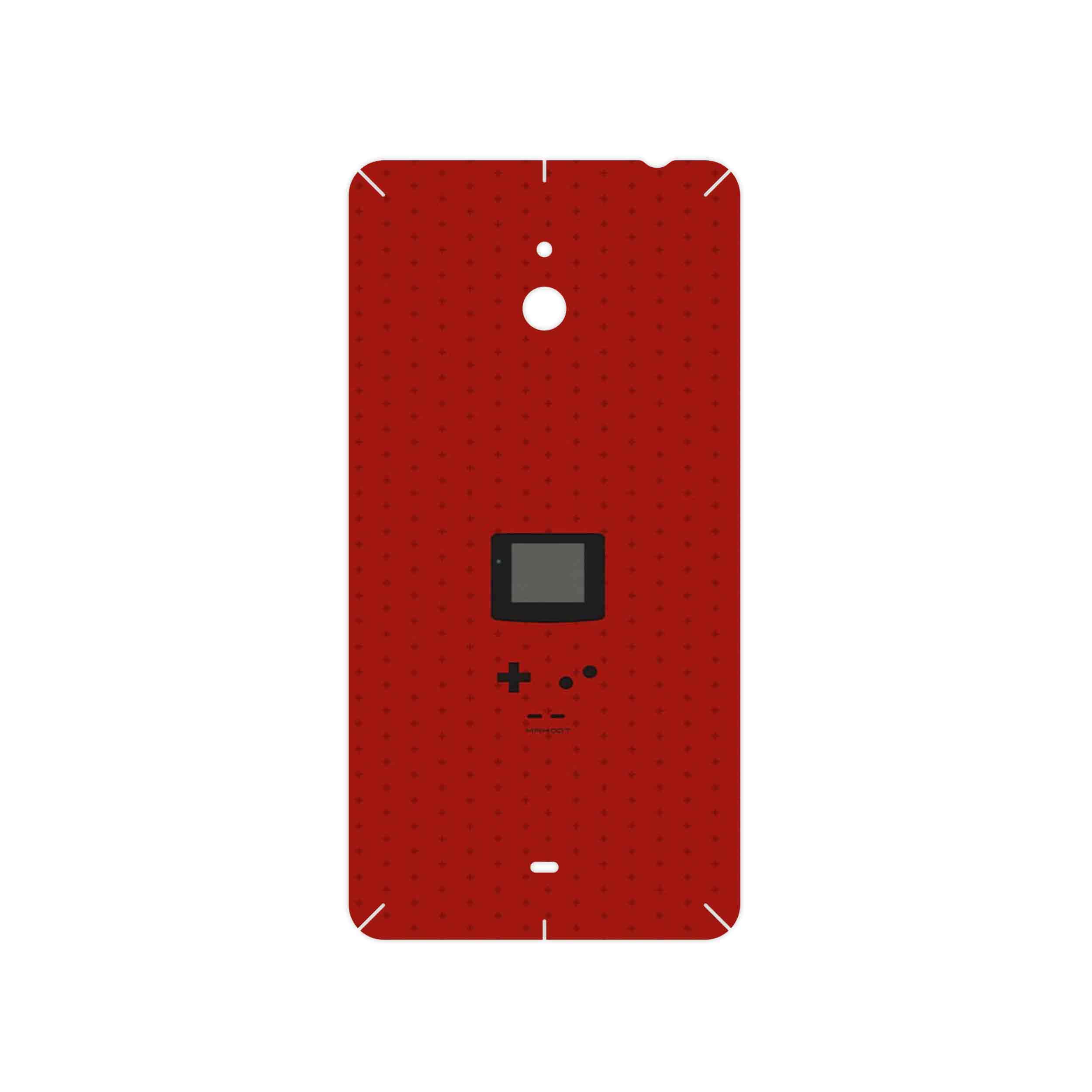 برچسب پوششی ماهوت مدل Minimal GameBoy Icon مناسب برای گوشی موبایل نوکیا Lumia 1320
