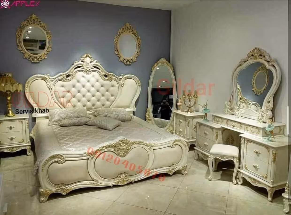 سرویس خواب کلاسیک مدل رزینسا