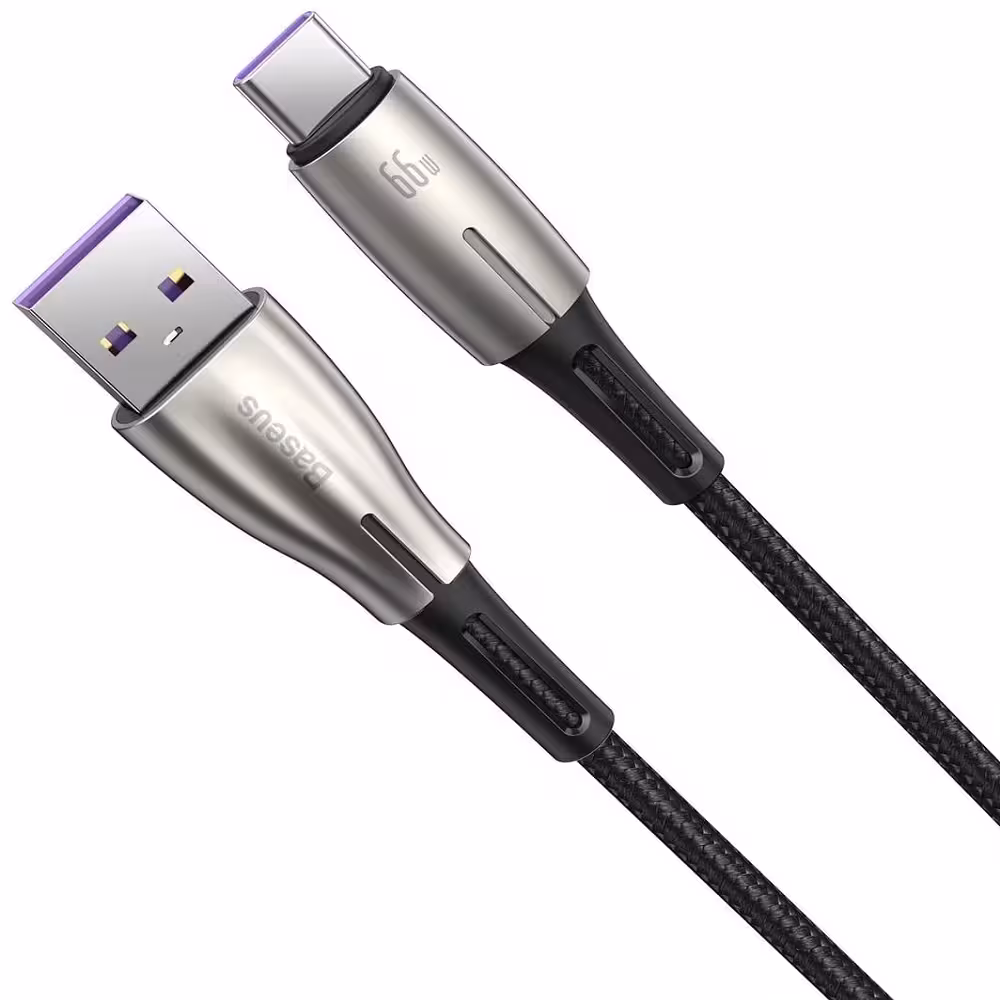 کابل تبدیل USB به USB-C باسئوس مدل CATSD-M01 طول 1 متر