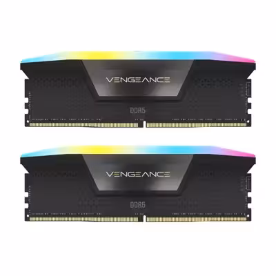 رم دسکتاپ DDR5 دو کاناله 6200 مگاهرتز CL36 کورسیر مدل VENGEANCE RGB ظرفیت 32 گیگابایت