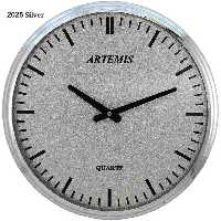 ساعت دیواری آرتمیس کد 2025 Silver نقره ای کد 12737