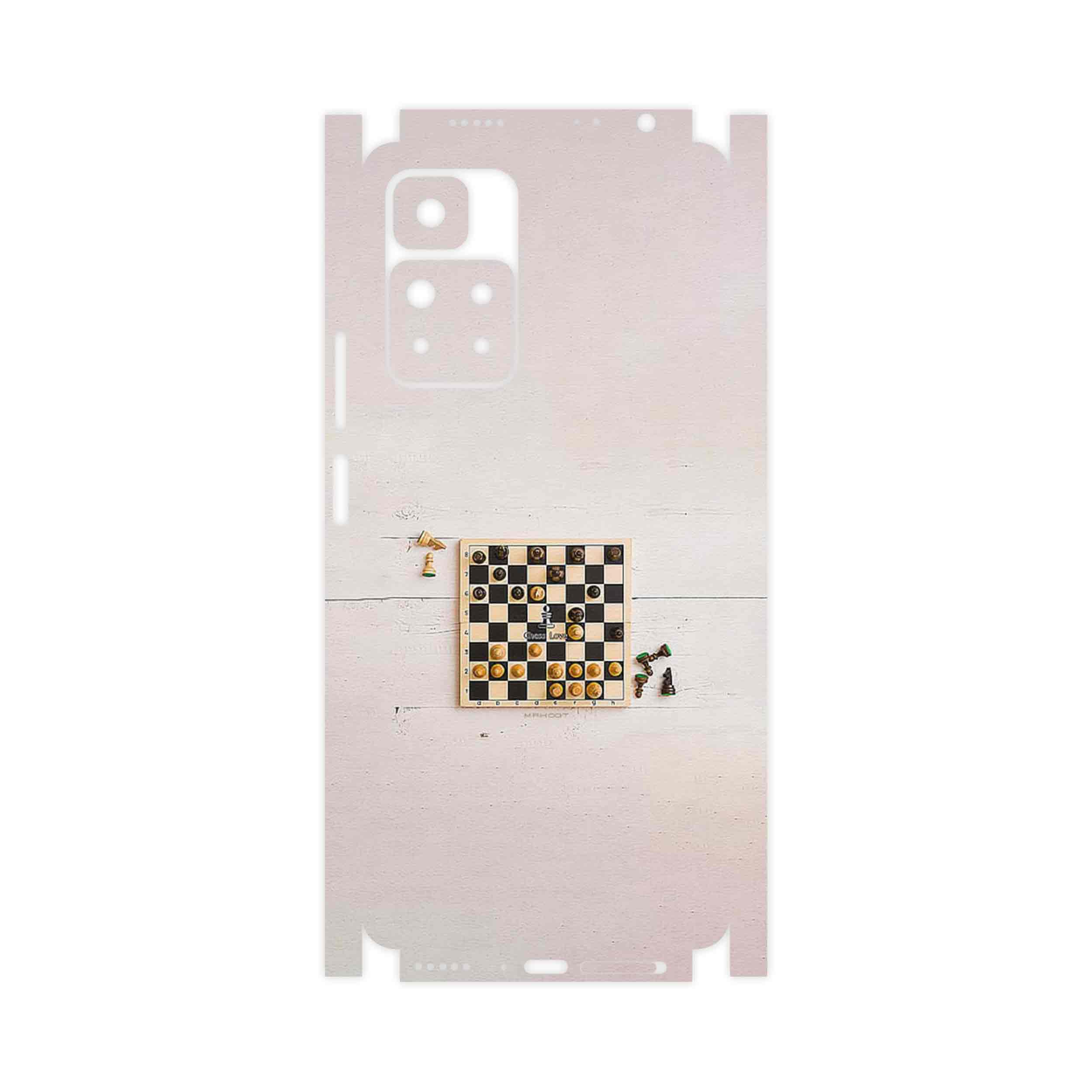 برچسب پوششی ماهوت مدل Chess-FullSkin مناسب برای گوشی موبایل شیائومی Redmi Note 11 Pro Plus 5G