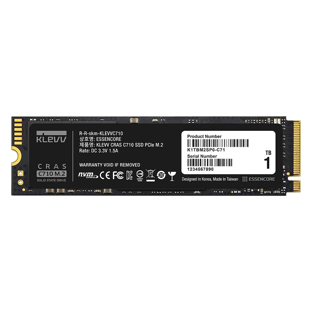 اس اس دی اینترنال کلو M2 2280 NVMe مدل CRAS C710 ظرفیت 512 گیگابایت