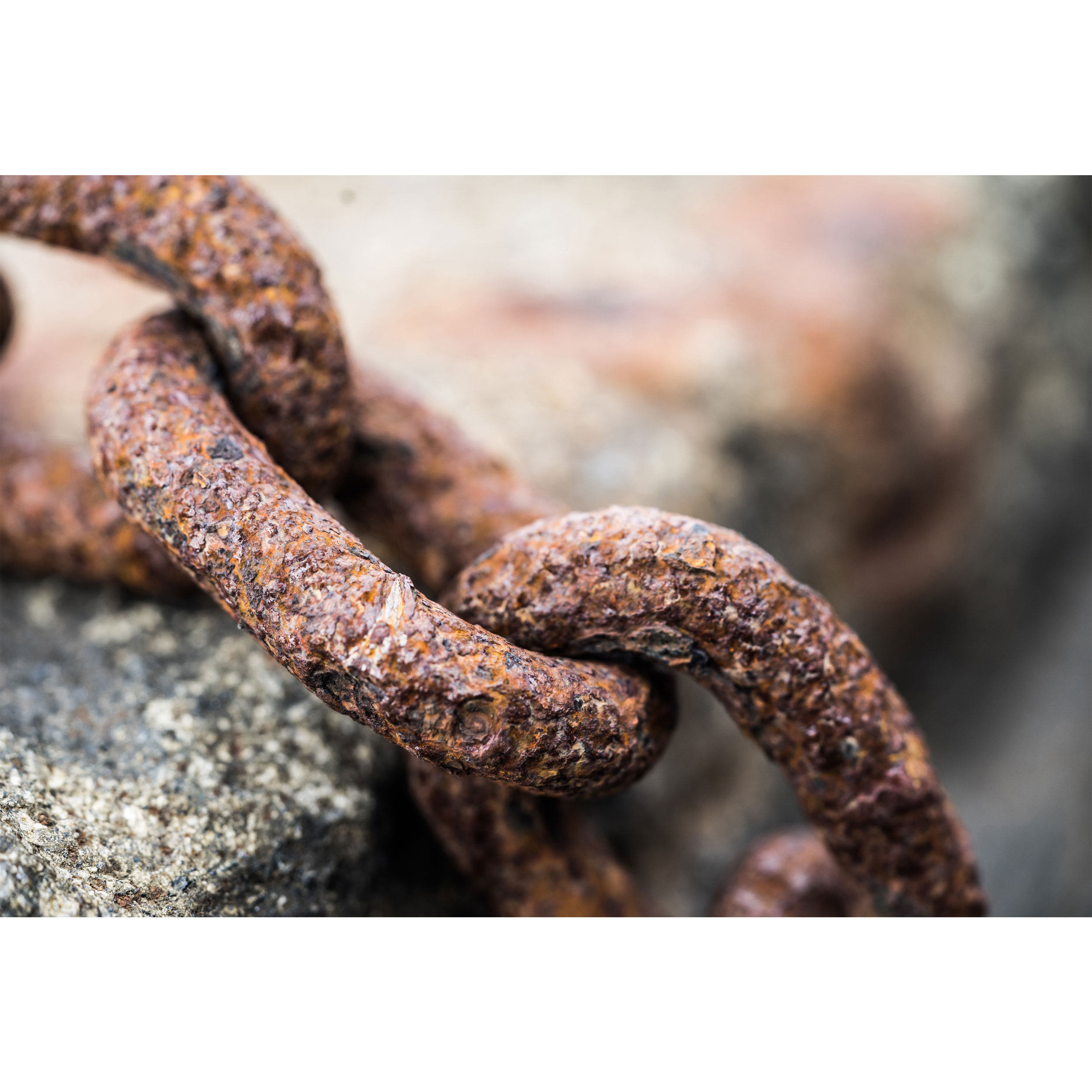 تابلو شاسی طرح زنجیر زنگ زده مدل T1872