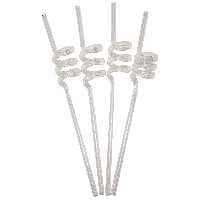 نی شربت خوری مدل موناکو بسته 4 عددی