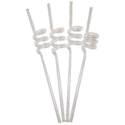 نی شربت خوری مدل موناکو بسته 4 عددی