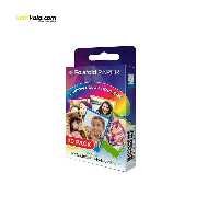 کاغذ چاپ سریع پولاروید مدل Rainbow Border ZINK سایز 2×3 اینچ بسته 20 عددی