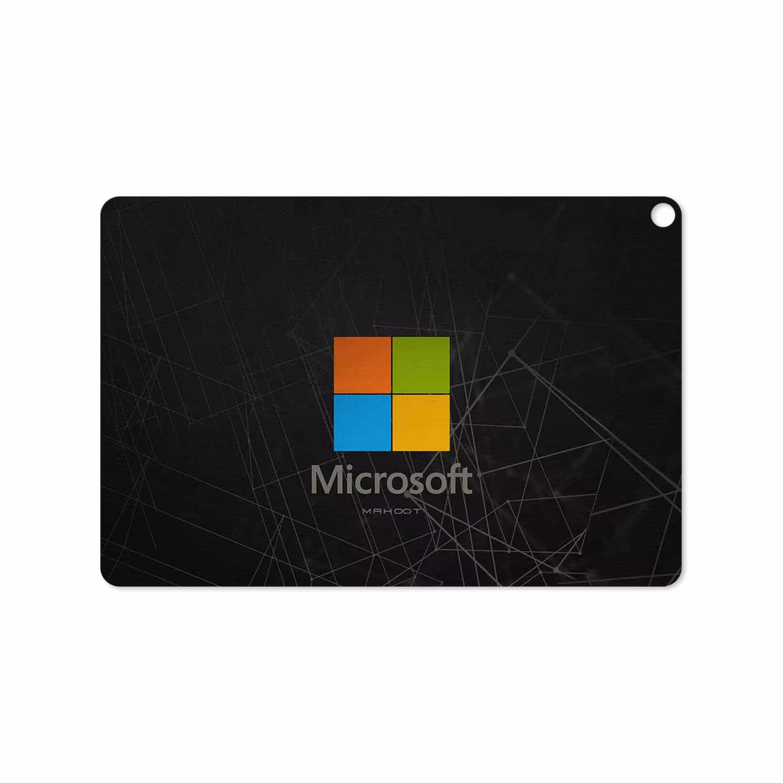 برچسب پوششی ماهوت مدل Microsoft-Logo مناسب برای تبلت ایسوس Zenpad 3S 10 2017 Z500KL