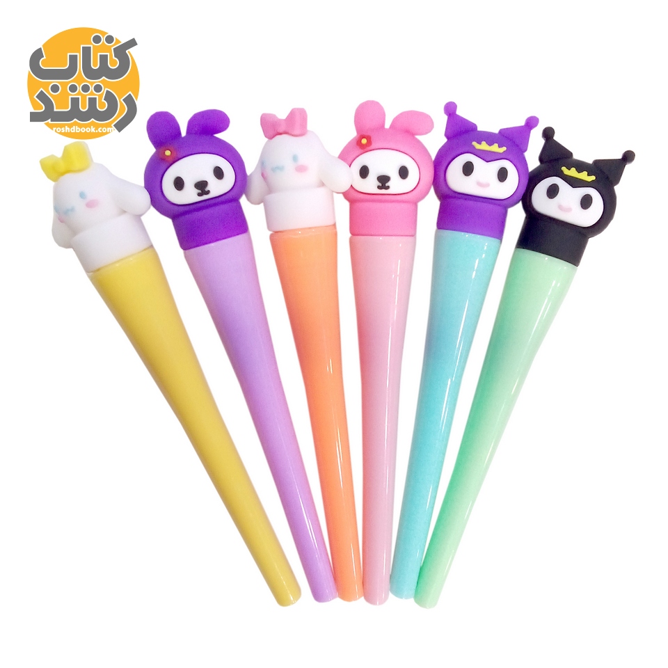 ماژیک علامت زن (هایلایتر) 6 عددی کرومی مدل BX-219