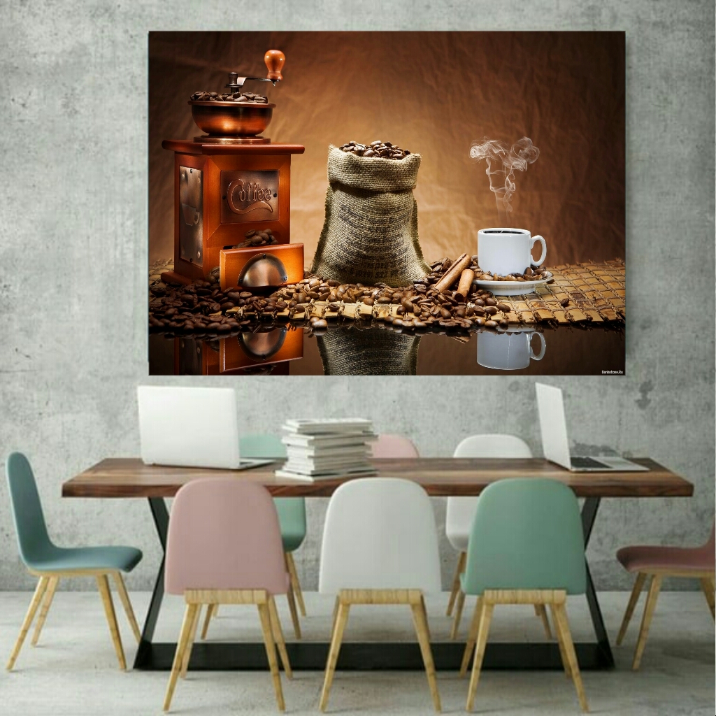 تابلو بوم مدل قهوه کد AR246