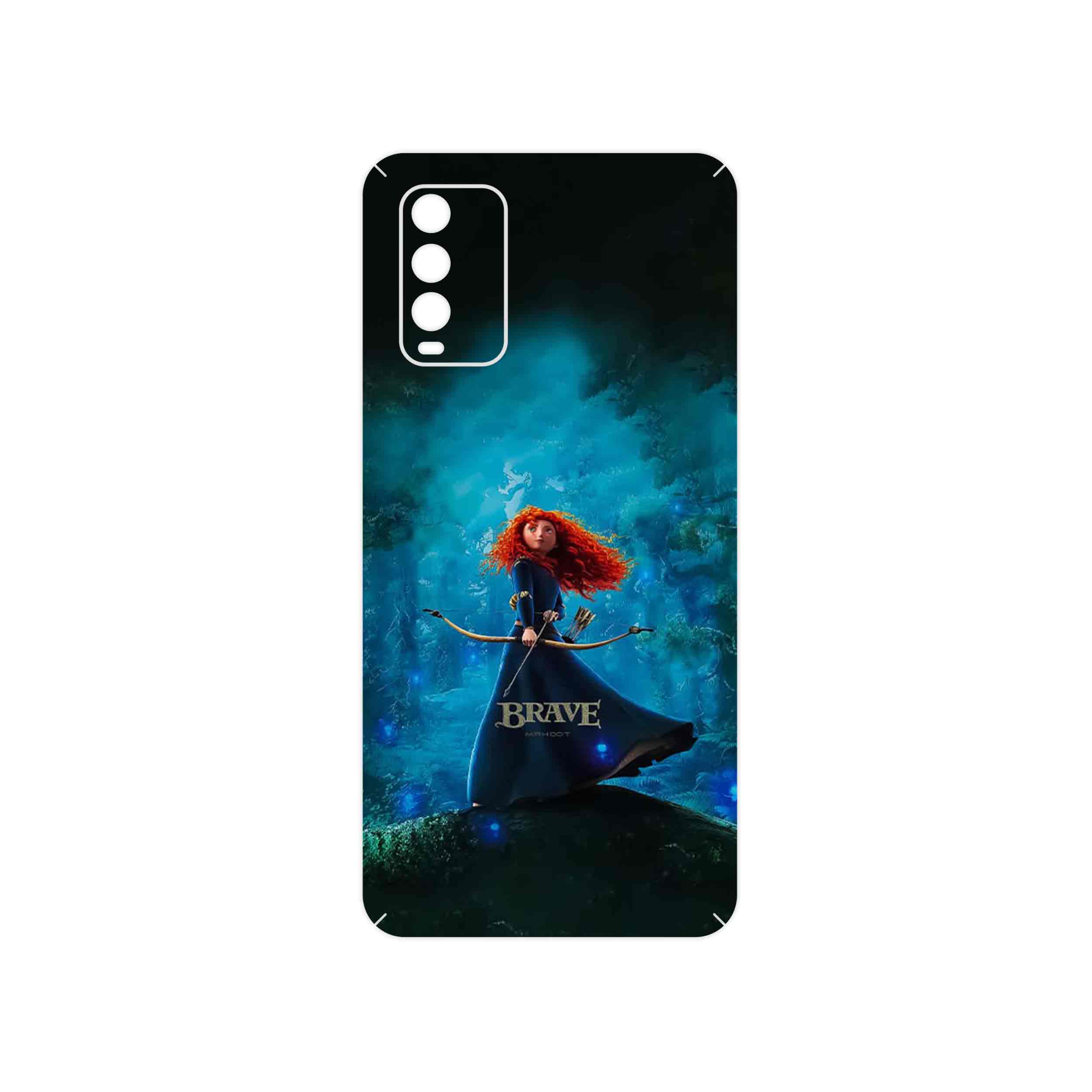 برچسب پوششی ماهوت مدل Brave مناسب برای گوشی موبایل شیائومی Redmi Note 9 4G