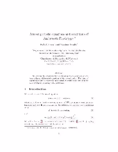 خرید و دانلود نسخه کامل کتاب Almost periodic equations and conditions of Ambrosetti-Prodi type