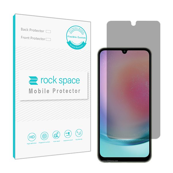 گلس سامسونگ Galaxy A24 4G مدل نانو هیدروژل پرایوسی برند راک اسپیس کد S