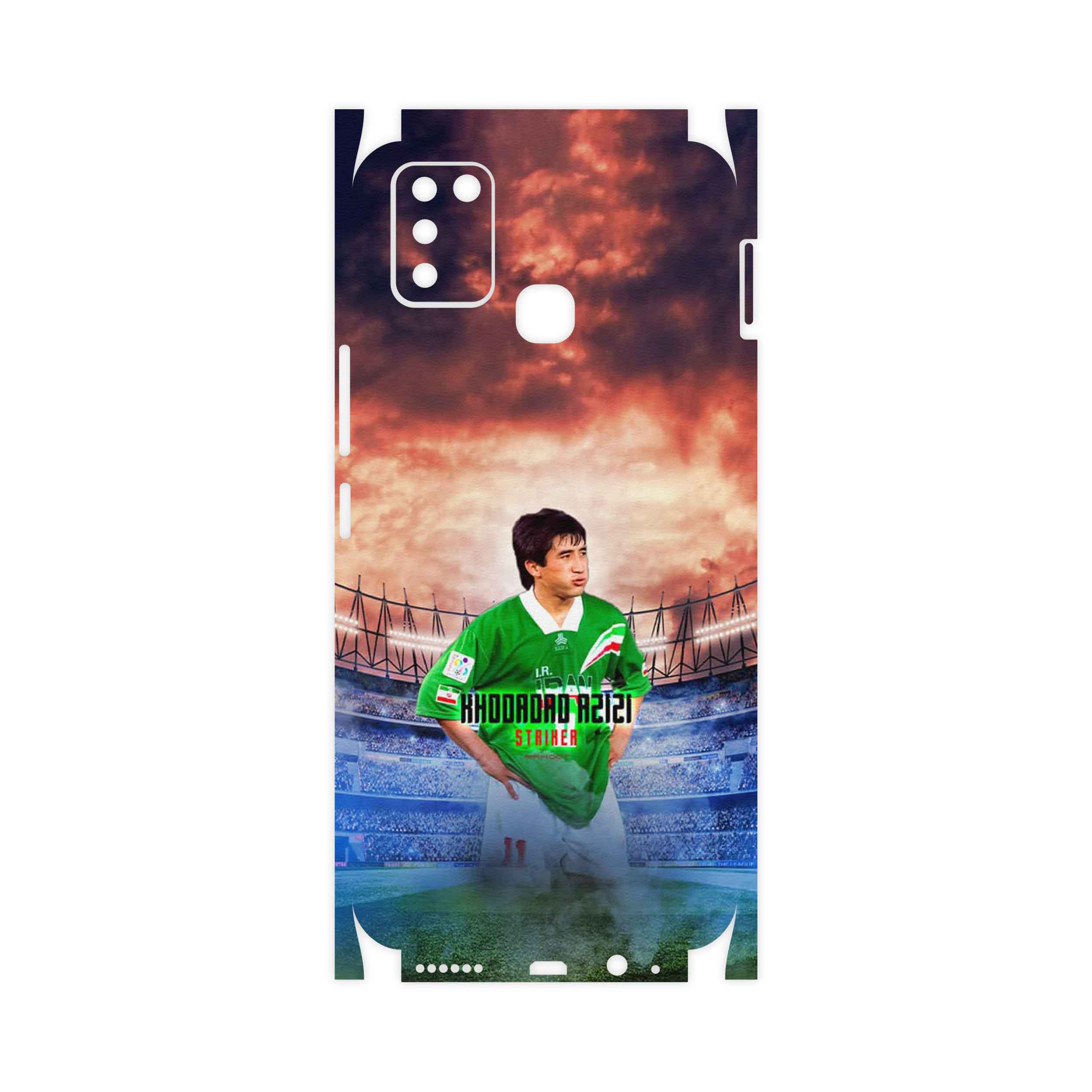 برچسب پوششی ماهوت مدل Khodadad Azizi-FullSkin مناسب برای گوشی موبایل اینفینیکس Smart 6 X657B