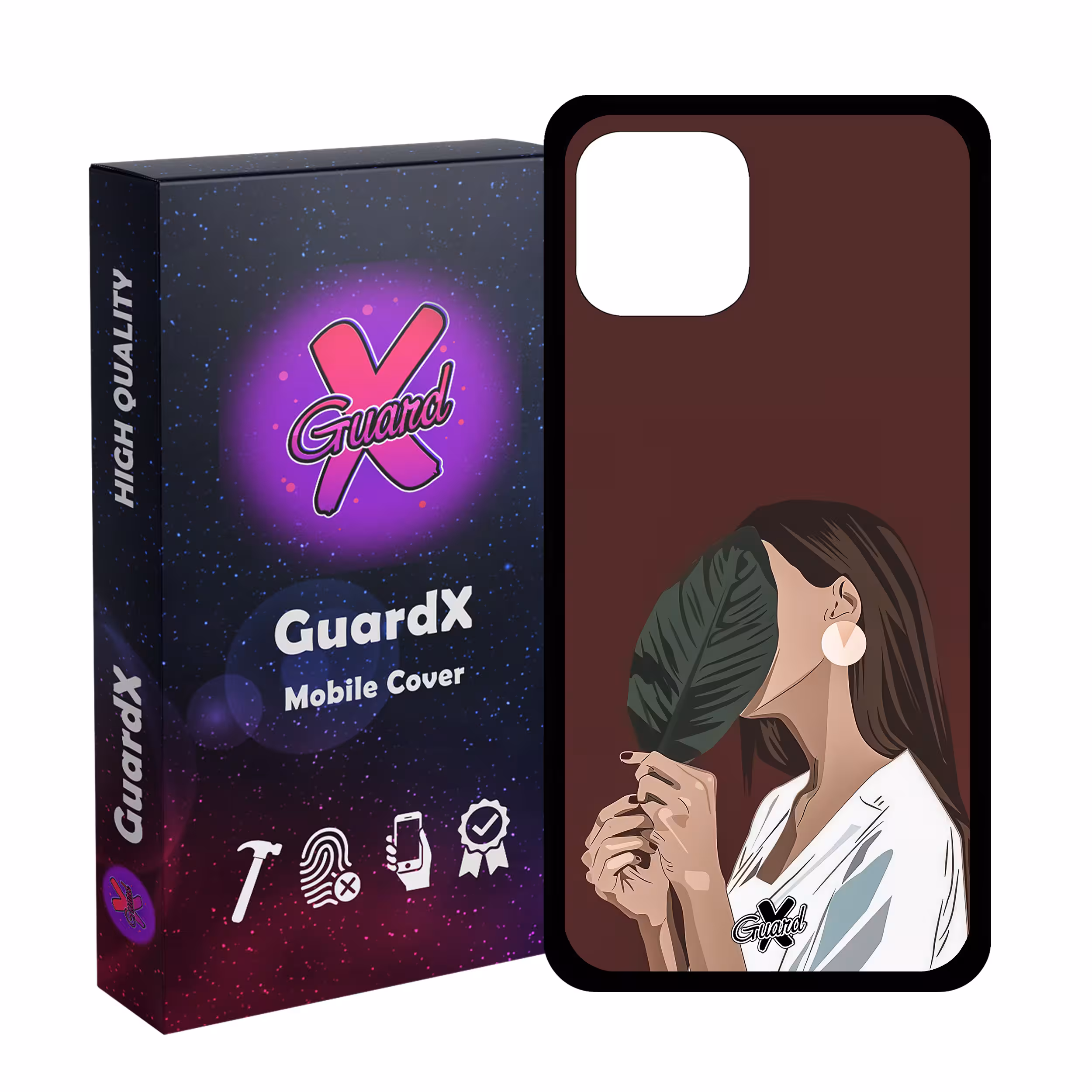 کاور گارد ایکس طرح دختر مدل Glass10476 مناسب برای گوشی موبایل اپل iPhone 11 Pro